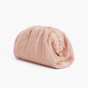 Tuckernuck x Loeffler Randall Bailey Pleated Clutch. Beauty. NWT